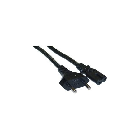 Cable Wholesale European NoteBook Power Cord, Europlug or CEE 7/16 to C7, Non-Polarized, VDE Approved, 6 foot 10W1-13306